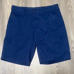 bcg Men's Navy Flat Front Shorts